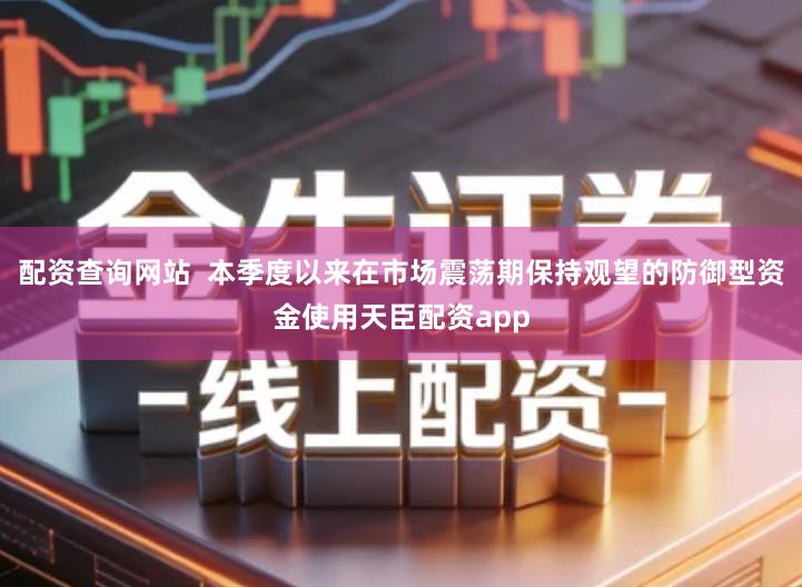 配资查询网站  本季度以来在市场震荡期保持观望的防御型资金使用天臣配资app