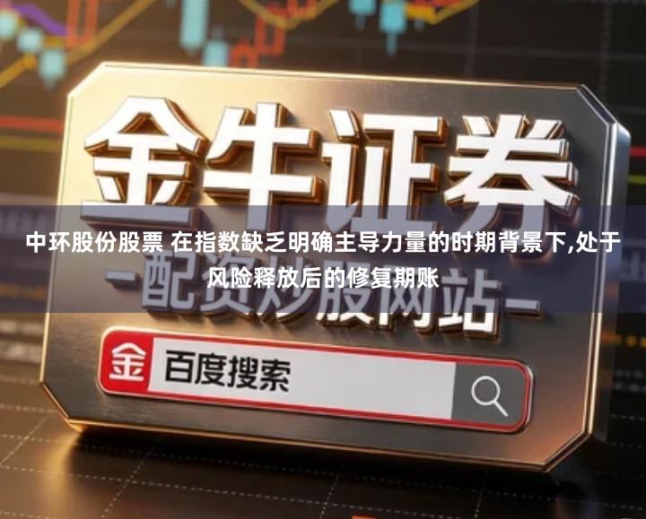 中环股份股票 在指数缺乏明确主导力量的时期背景下,处于风险释放后的修复期账